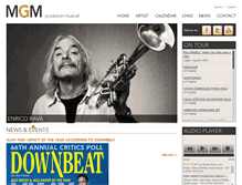Tablet Screenshot of musicamgm.it